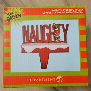 Department 56 Grinch Naughty Stocking Holder Hook